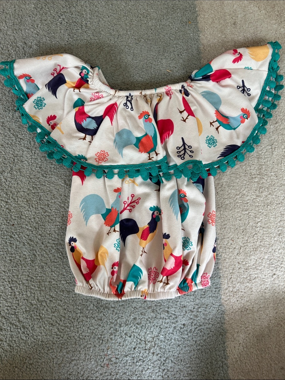 Off the Shoulder Chicken Top
